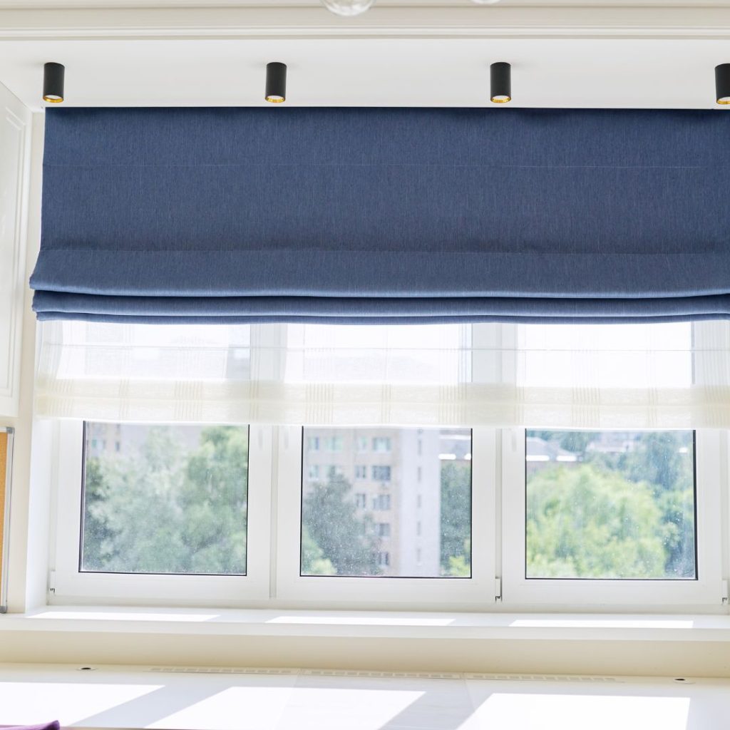 Roman Shades in Texas